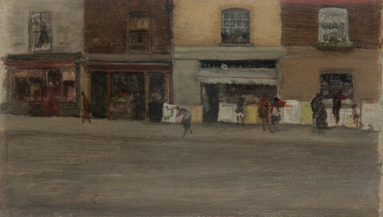 Chelsea üzletek alkotó: James Abbott McNeill Whistler