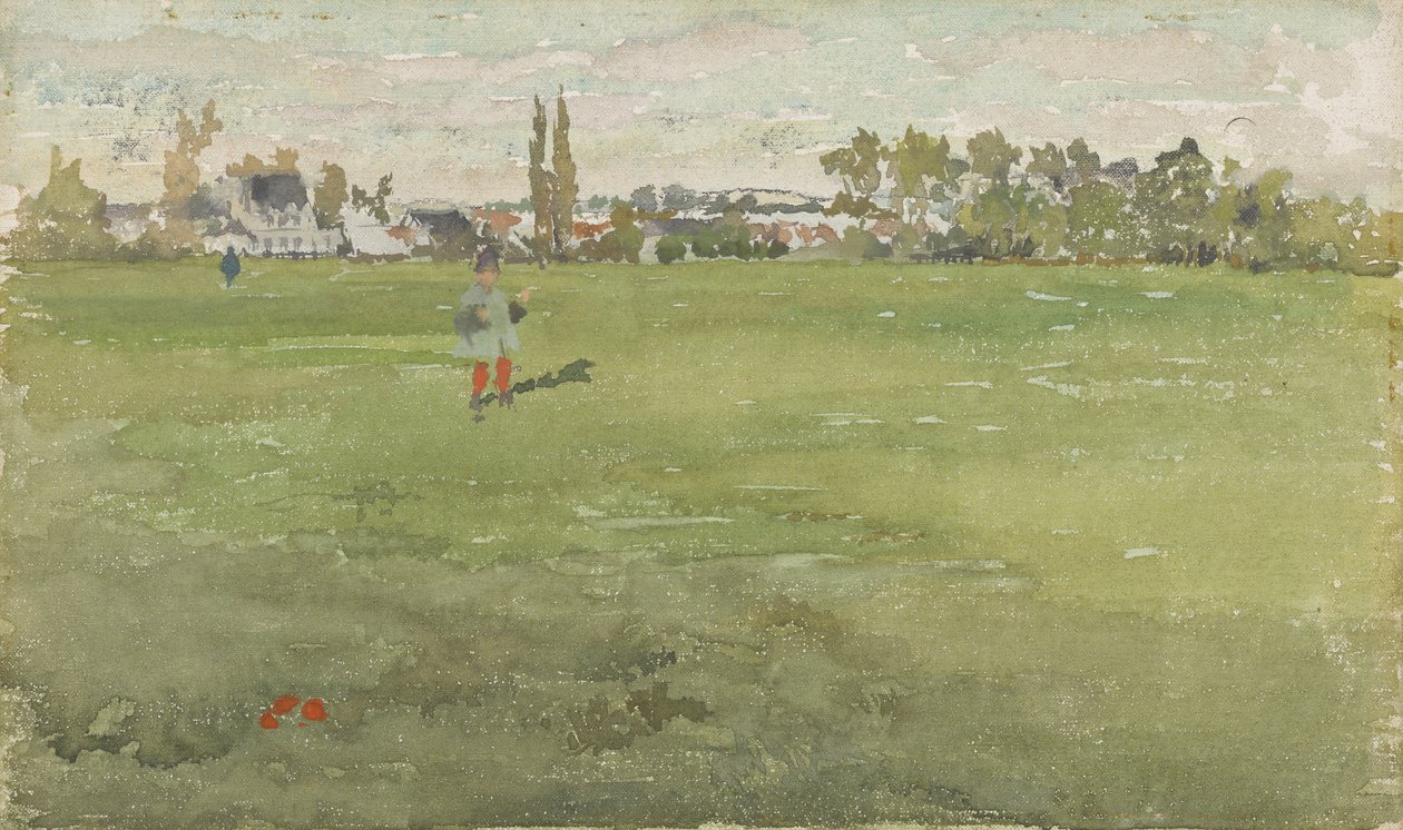 Zöld és ezüst- Beaulieu, Touraine alkotó: James Abbott McNeill Whistler