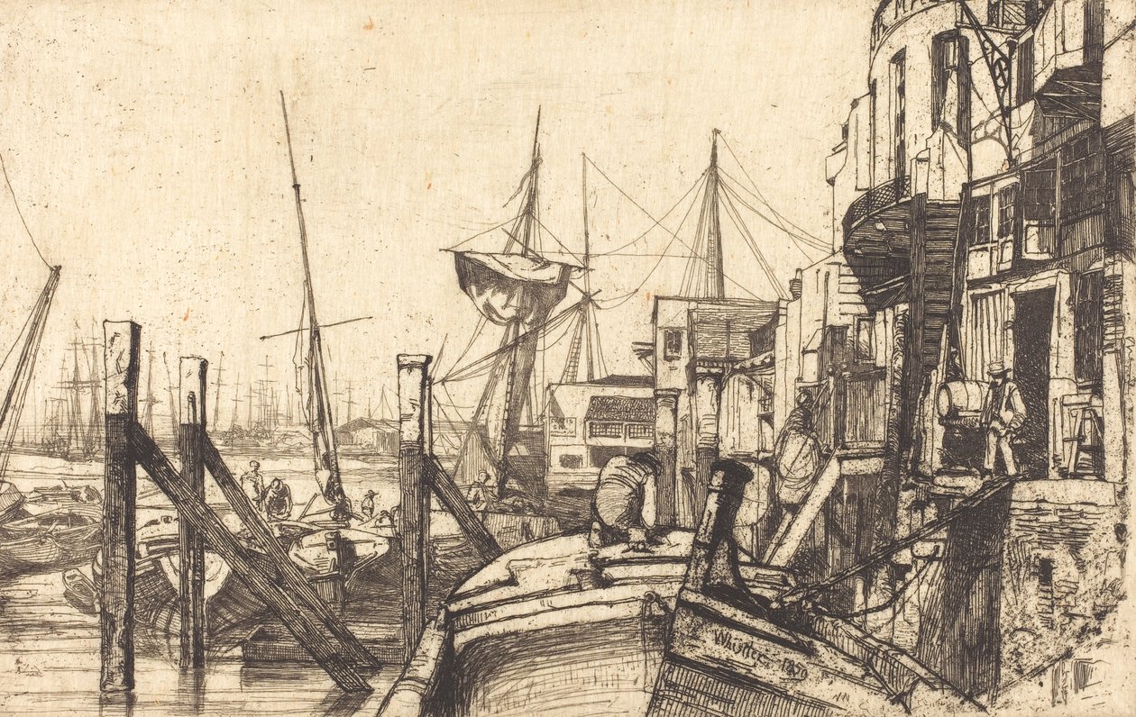 Limehouse alkotó: James Abbott McNeill Whistler