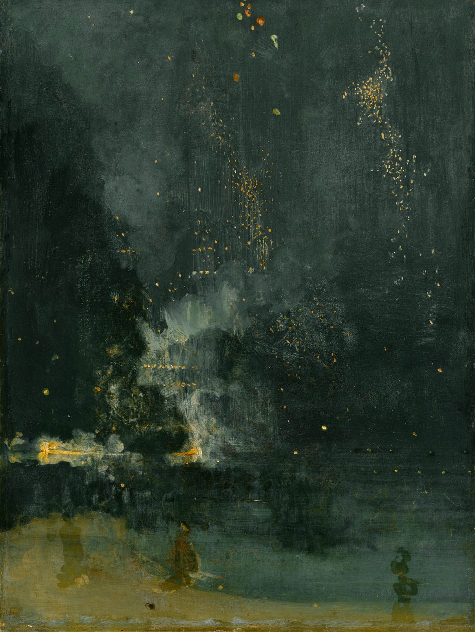 Nocturne fekete -aranyban: A zuhanó rakéta alkotó: James Abbott McNeill Whistler