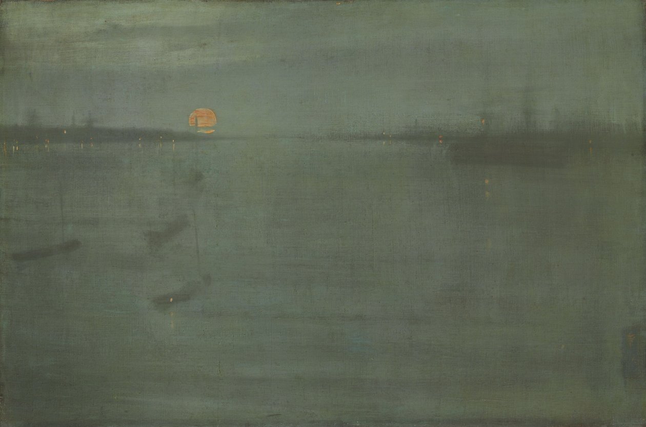Nocturne-kék és arany-Southampton Water alkotó: James Abbott McNeill Whistler