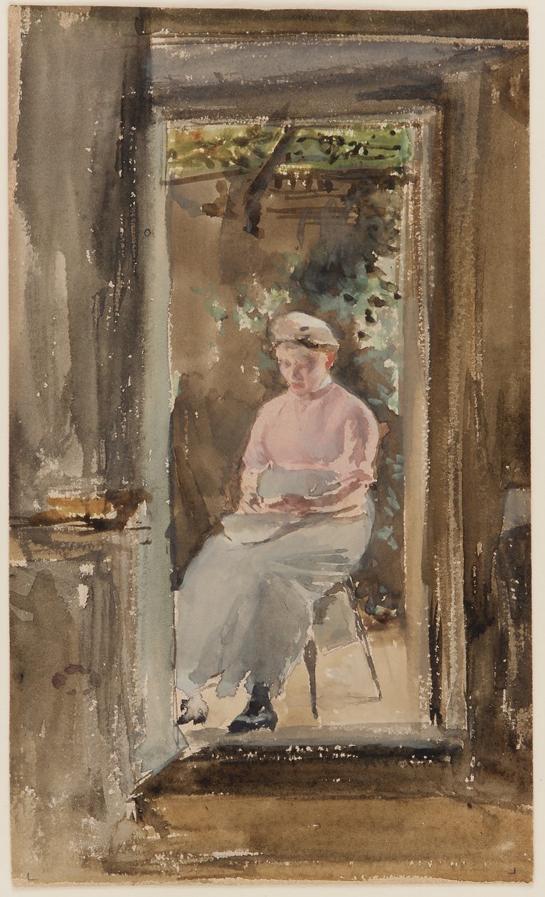 Rózsaszín jegyzet: héjas borsó, 188384 alkotó: James Abbott McNeill Whistler