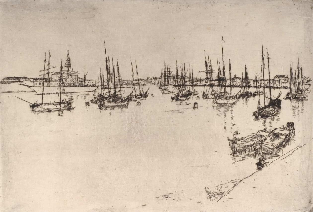 Szent György alkotó: James Abbott McNeill Whistler