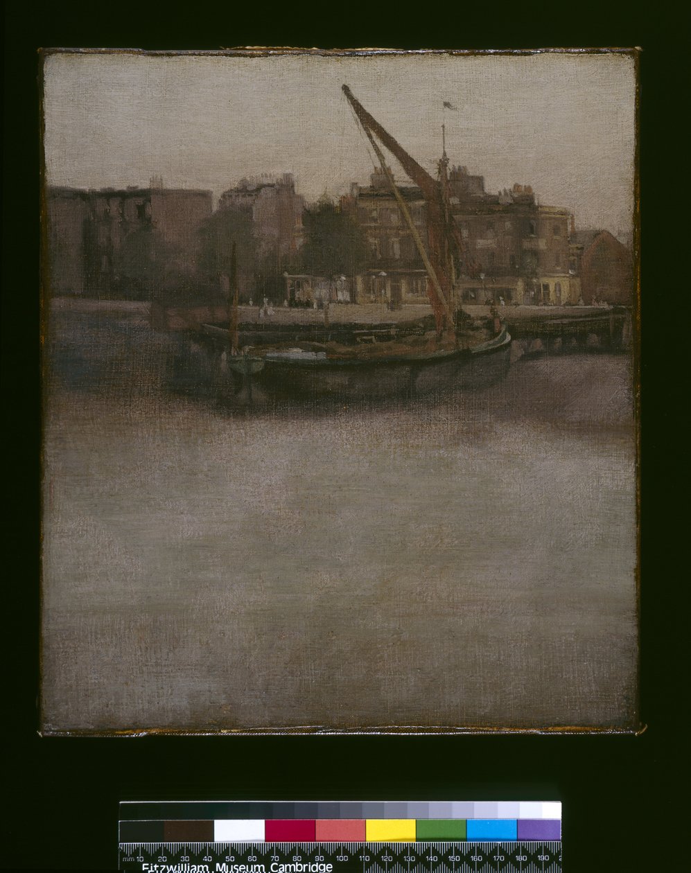 Symphony in Gray and Brown (Lindsey Row, Chelsea), 1834-1948 alkotó: James Abbott McNeill Whistler