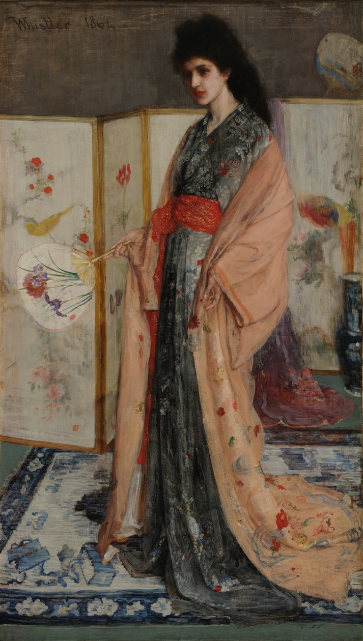 A hercegnő a porcelánországból alkotó: James Abbott McNeill Whistler