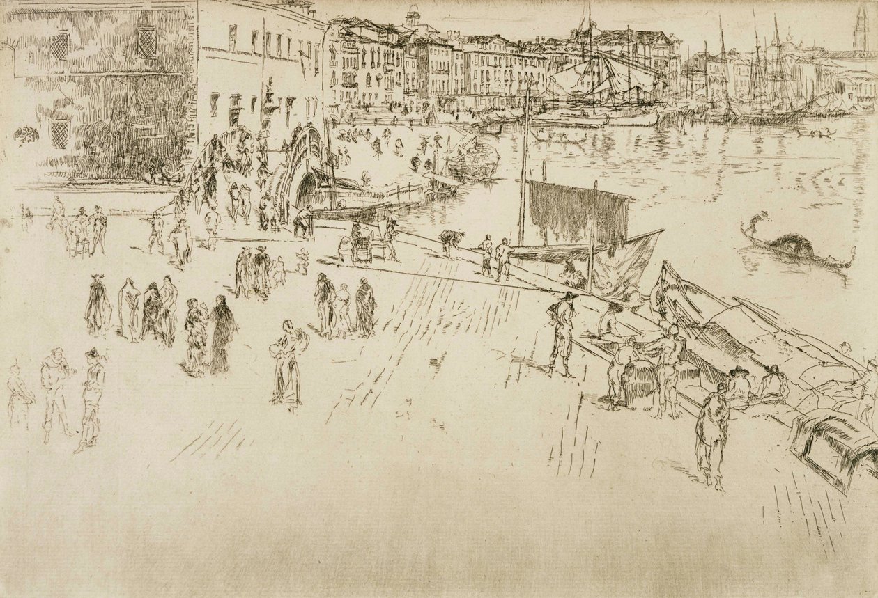 A Riva, 1. sz alkotó: James Abbott McNeill Whistler