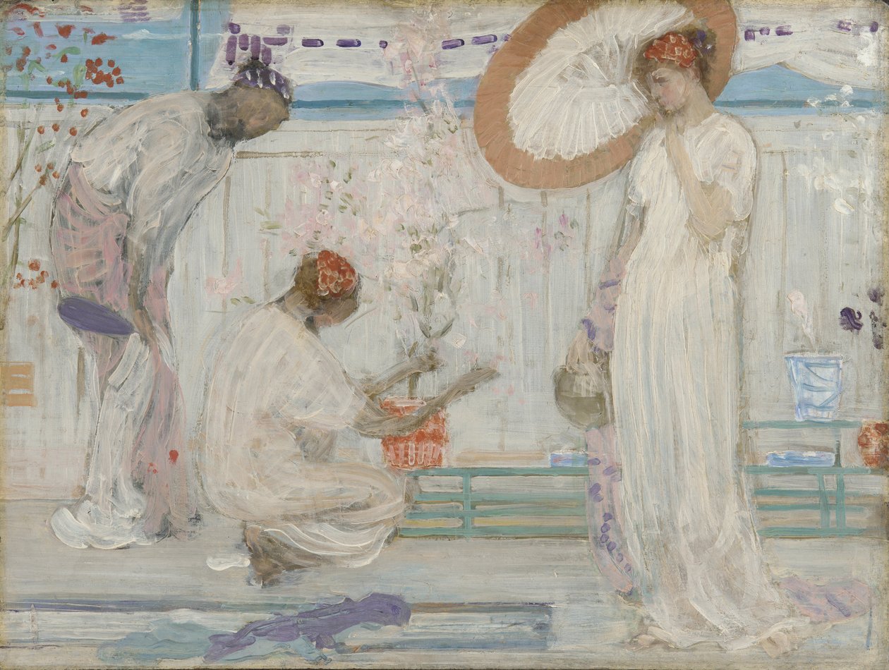 A fehér szimfónia- Három lány alkotó: James Abbott McNeill Whistler