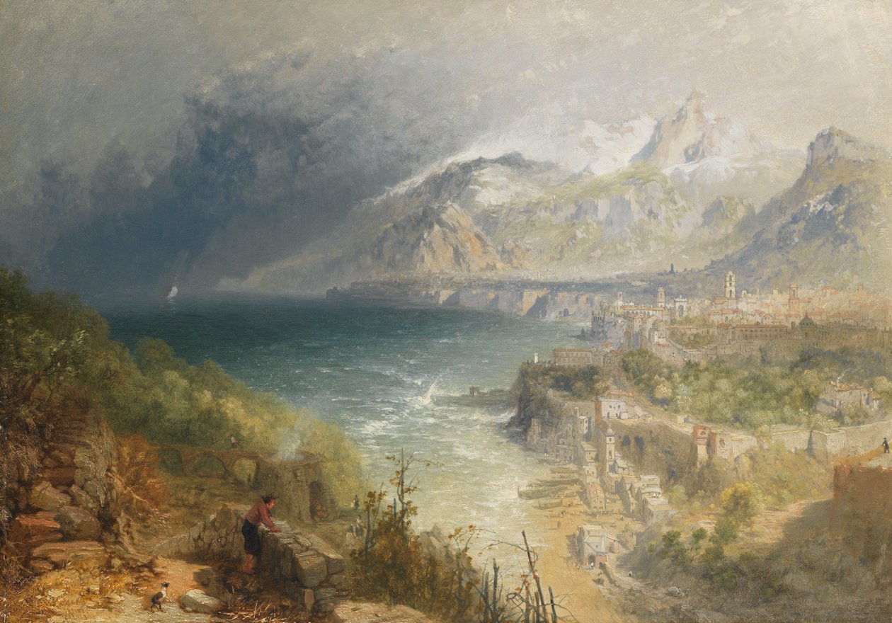 Marina Grande, Sorrento alkotó: James Baker Pyne