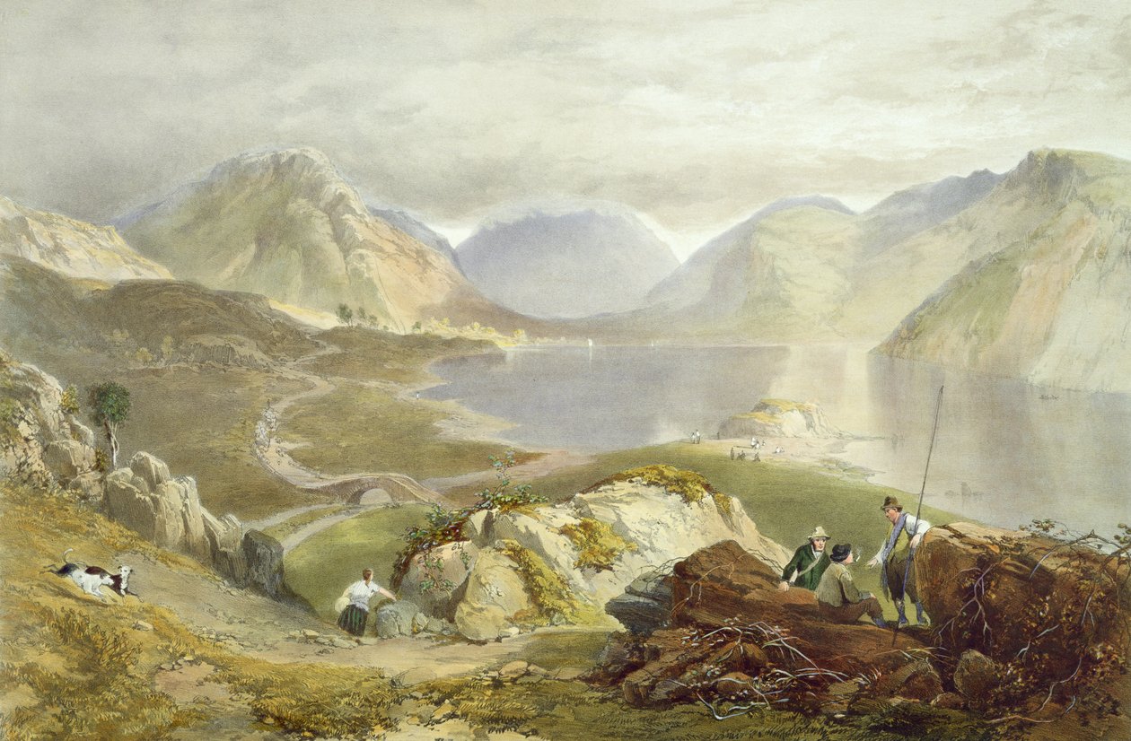 Wast Water, "The English Lake District", 1853 (részletekért lásd: 90434) alkotó: James Baker Pyne