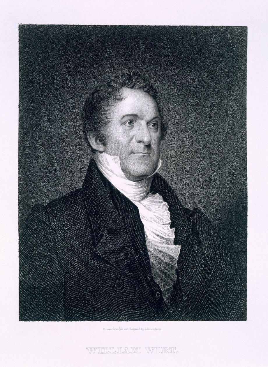 William Wirt alkotó: James Barton Longacre