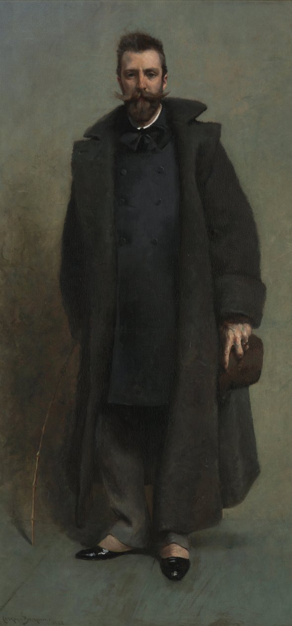 William Merritt Chase portréja alkotó: James Carroll Beckwith