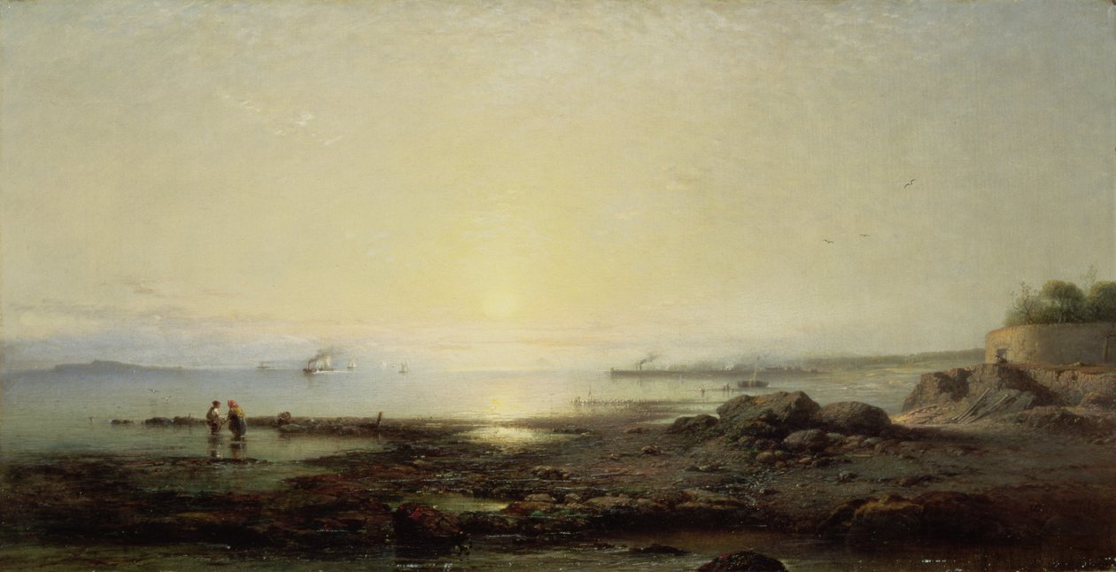 The Firth of Forth Cramondból, 1864 alkotó: James Cassie