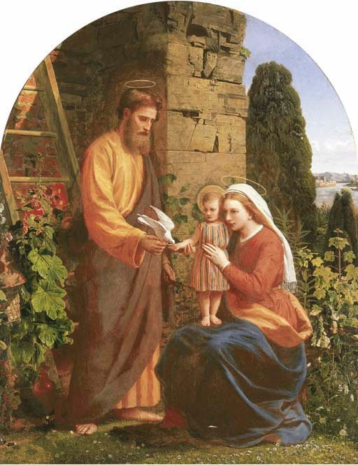 A Szent Család alkotó: James Collinson