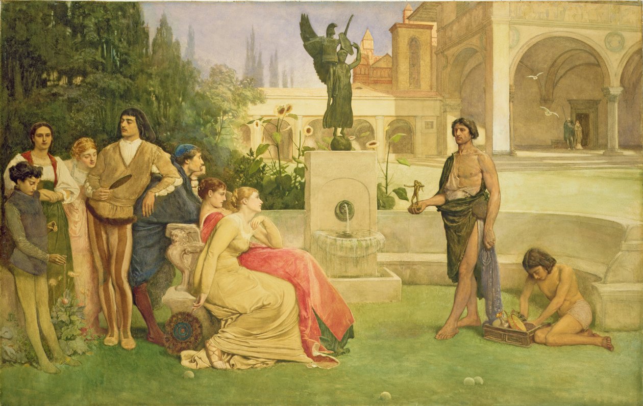 A szobrok eladója, 1874 alkotó: James Dromgole Linton