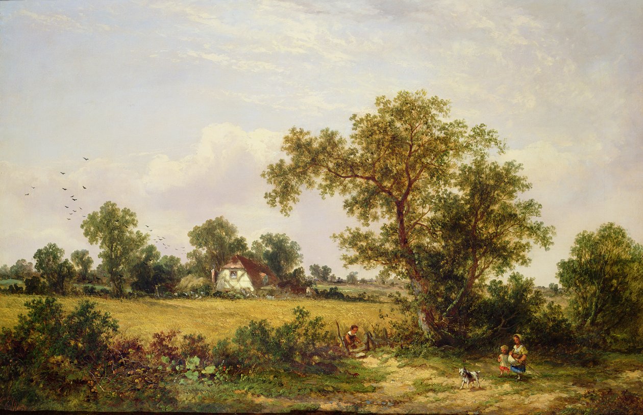 Essex tájkép alkotó: James Edwin Meadows