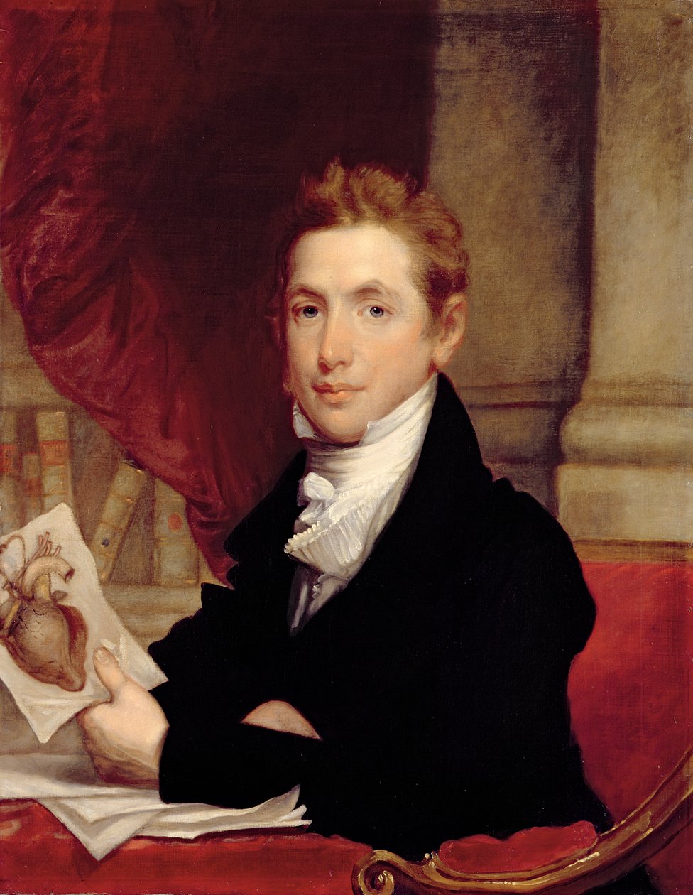 John Collins Warren doktor portréja alkotó: James Frothingham