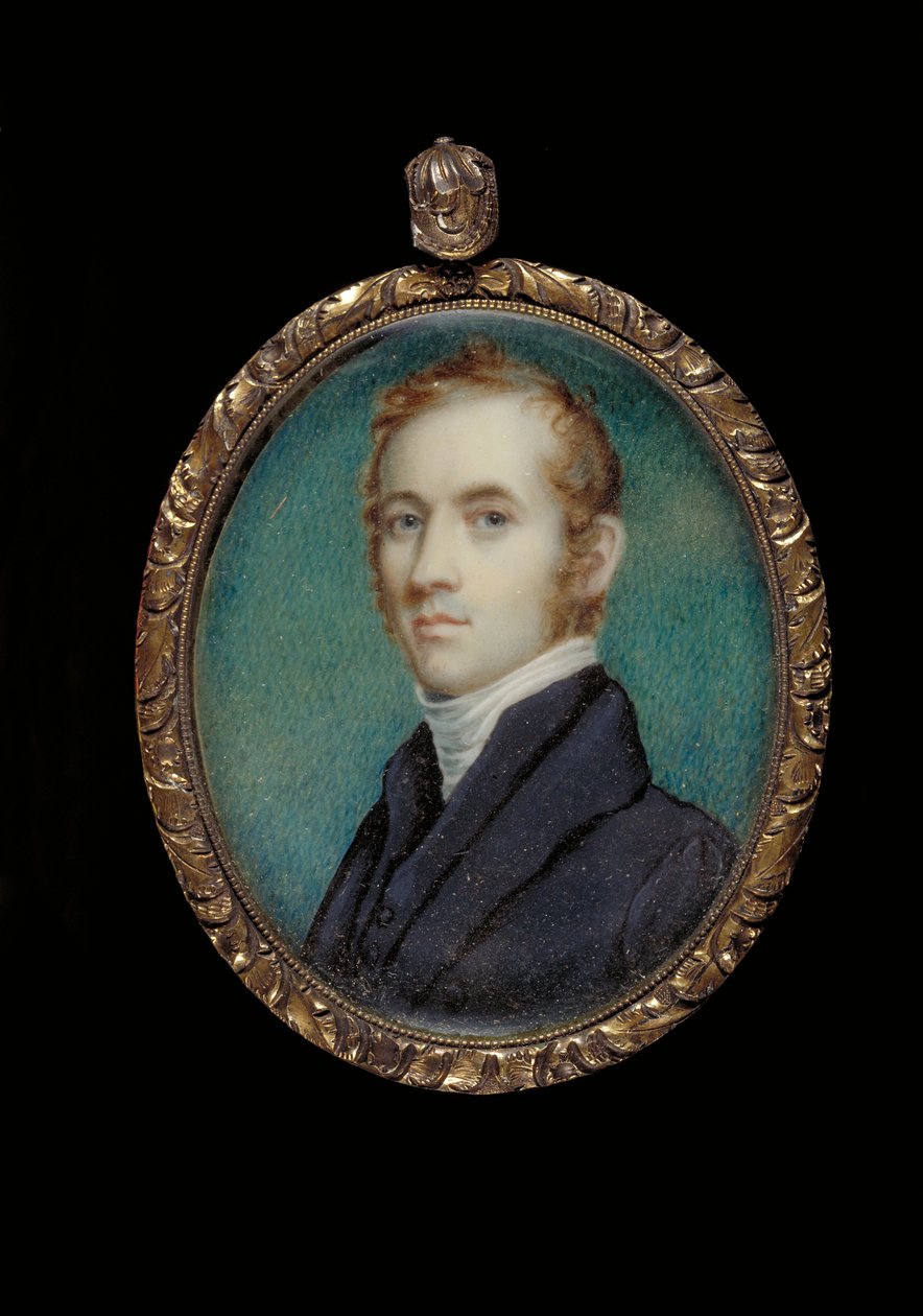James M. Winchell tiszteletes portréja (olaj, elefántcsont) alkotó: James Frothingham