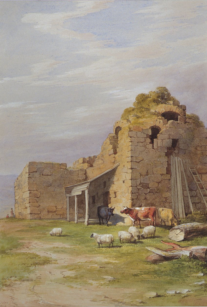 Colqhouny kastély, 1841 alkotó: James Giles