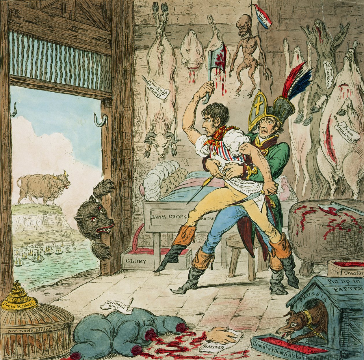 Boney és Talley, The Corsican Carcase - Butcher