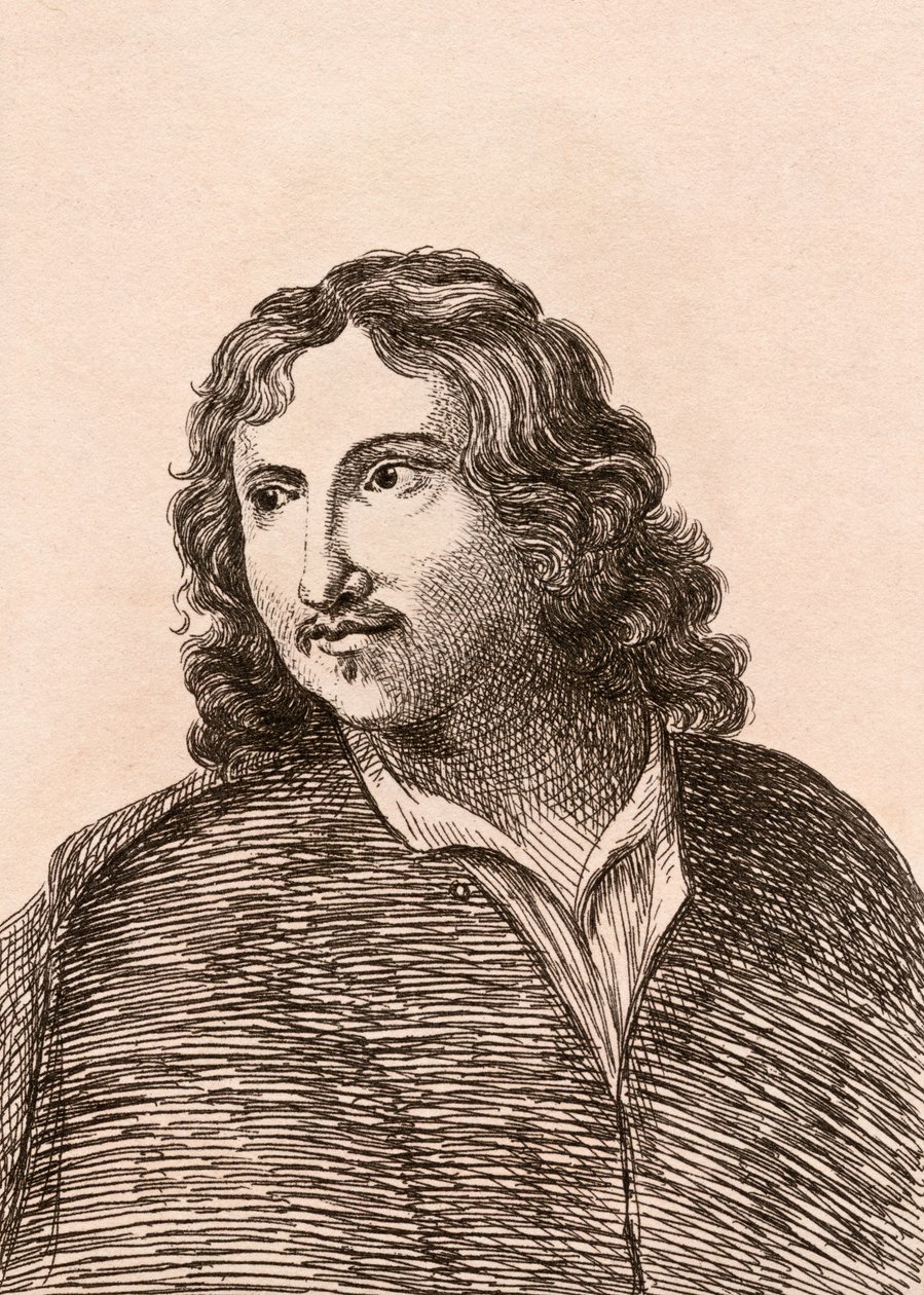 Adam Pynacker, illusztráció az 1817-ben, Londonban megjelent „Hiteles festők 75 portréi hiteles eredetikről” című könyvéből alkotó: James Girtin