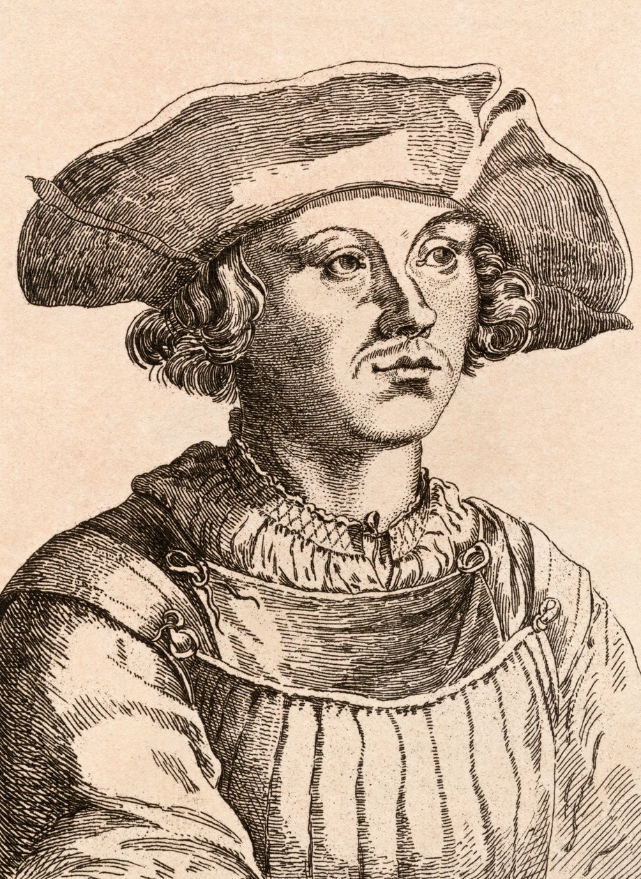 Bernard van Orley, illusztráció az 1817-ben, Londonban megjelent „Hiteles festők 75 portréi hiteles eredetikről” c. alkotó: James Girtin