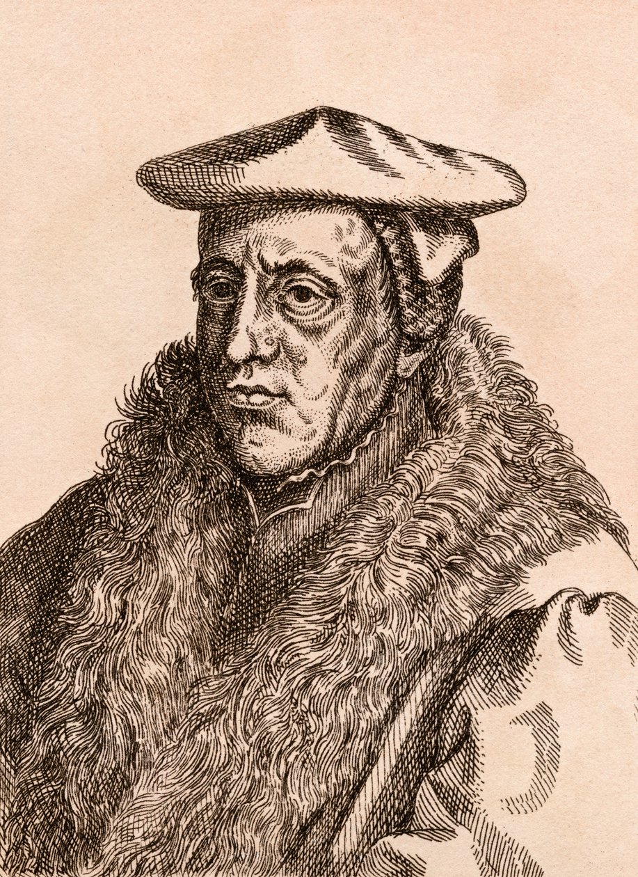 Jan van Scorel, illusztráció az 1817-ben Londonban megjelent „75 portréi híres festőkről hiteles eredetikről” című könyvből alkotó: James Girtin