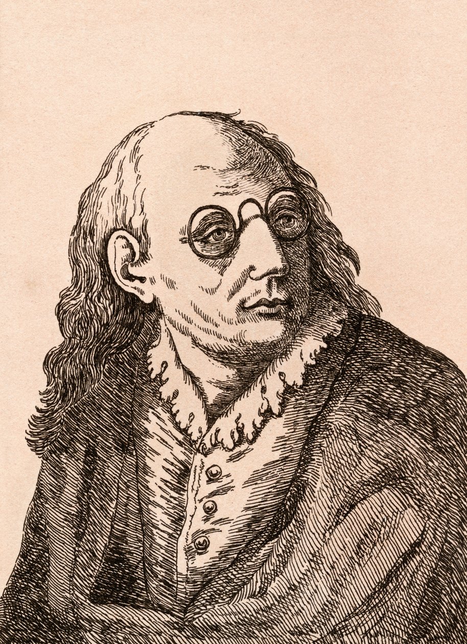 Luca Giordano, illusztráció a "75 Portraits Of Celebrated Painters From Authentic Originals" című, 1817-ben Londonban kiadott kötetből. alkotó: James Girtin