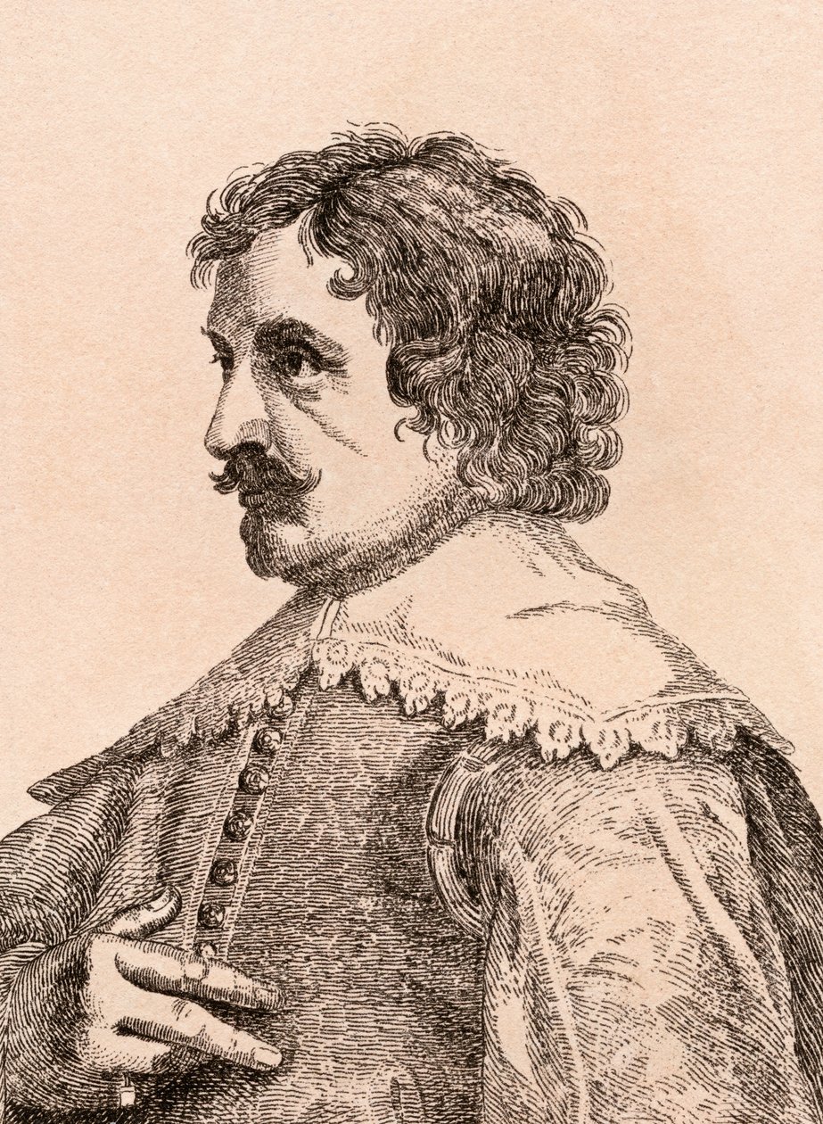 Paulus Pontius, illusztráció az 1817-ben Londonban megjelent „Hiteles festők 75 portréi hiteles eredetikről” c. alkotó: James Girtin