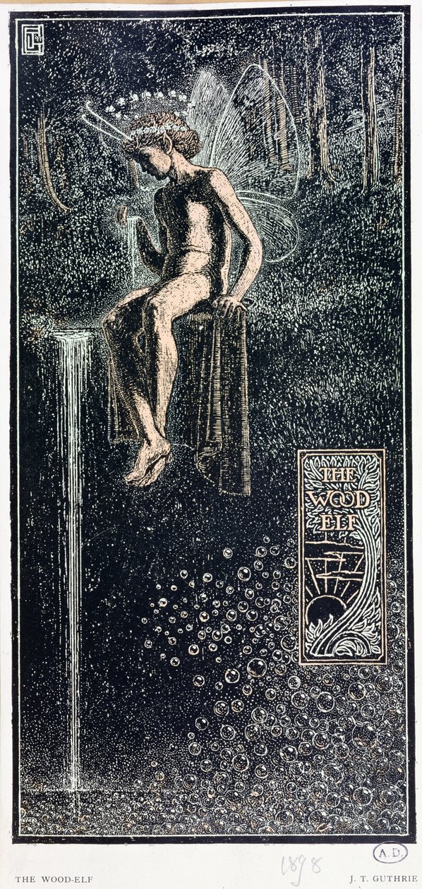 Az erdőmanó, 1898 alkotó: James J. Guthrie