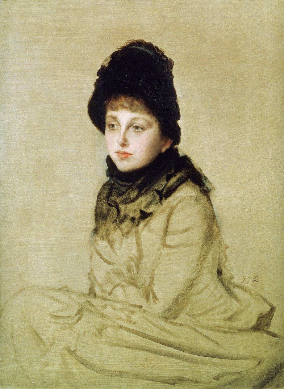 Kathleen Newton, 1877 alkotó: James Jacques Joseph Tissot