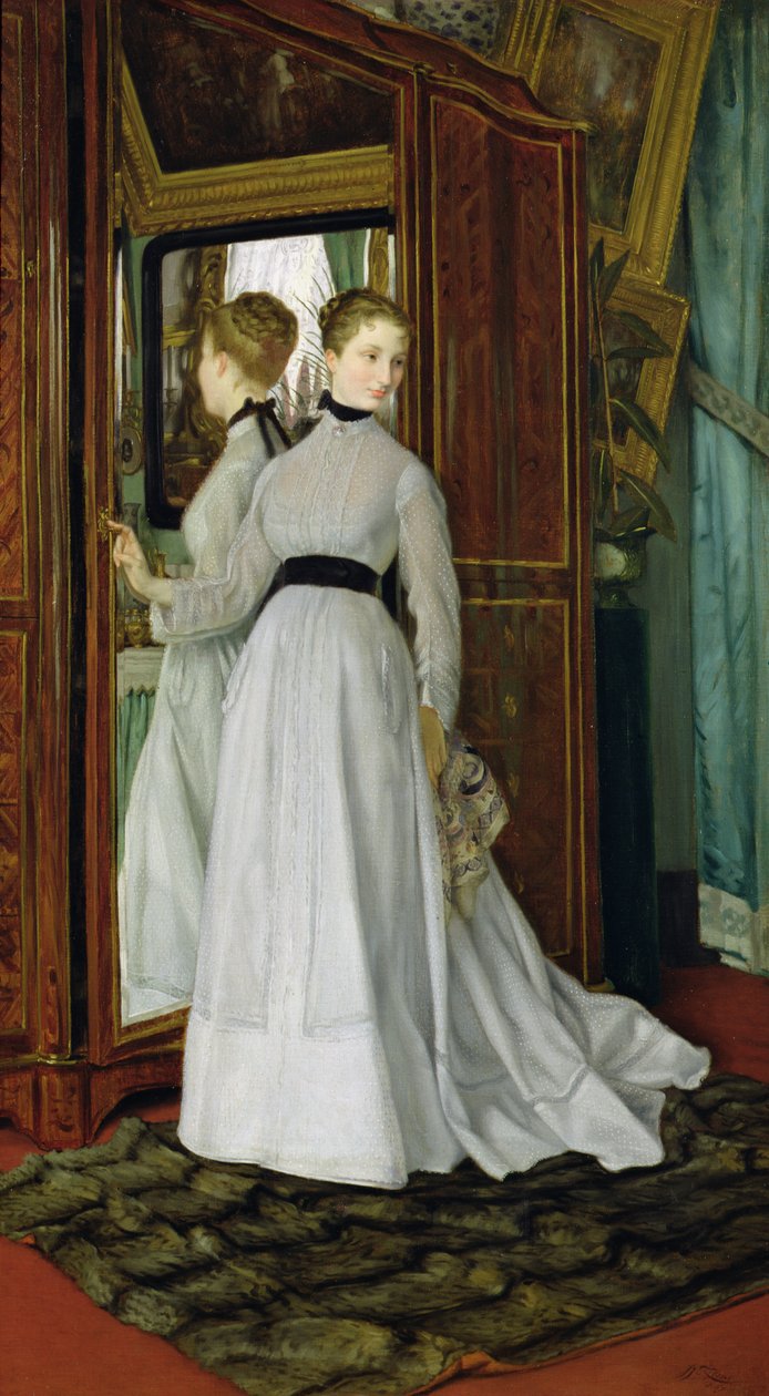 A ruhásszekrény, 1867 alkotó: James Jacques Joseph Tissot