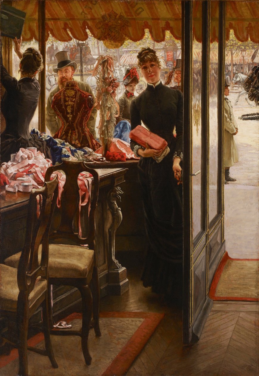 A bolti hölgy alkotó: James Jacques Joseph Tissot