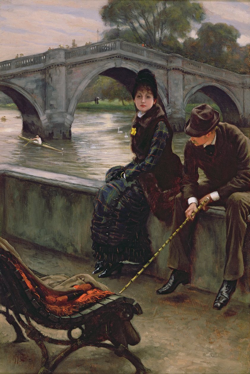 Richmond híd, 1878 körül alkotó: James Jacques Joseph Tissot