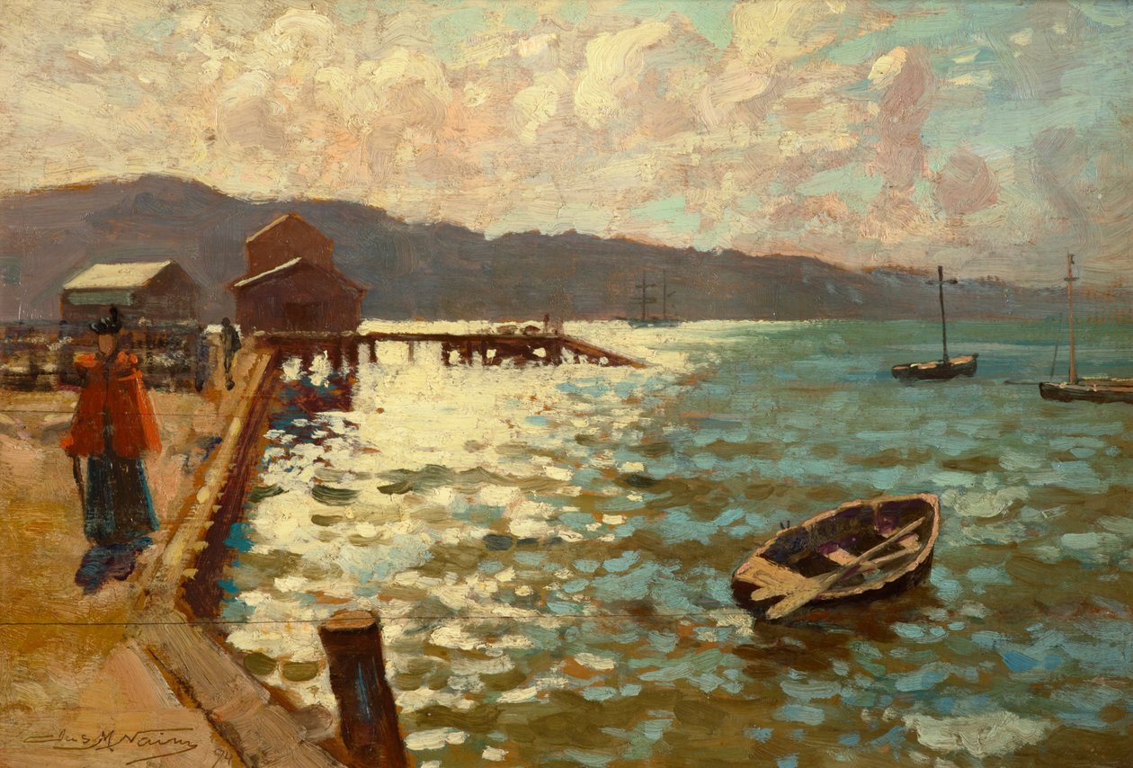 Wellington kikötő alkotó: James McLachlan Nairn