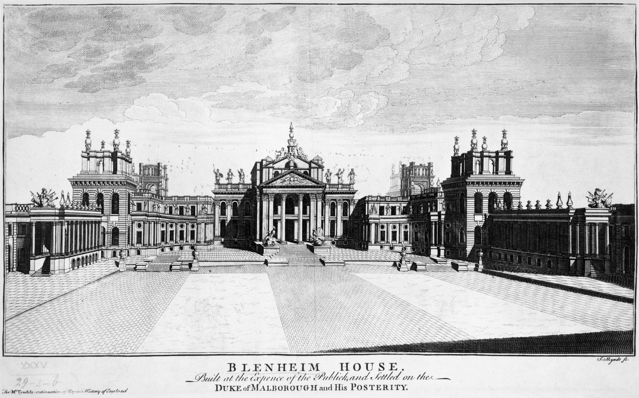 Blenheim palota alkotó: James Mynde