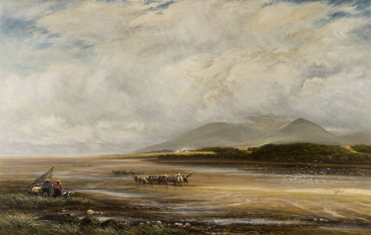 A Solway, Criffel a távolban alkotó: James Orrock