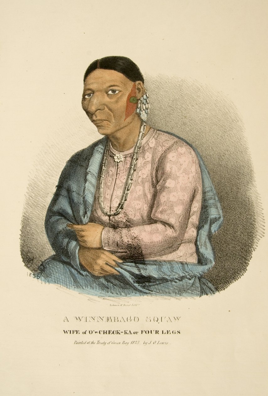 Egy Winnebago Squaw alkotó: James Otto Lewis