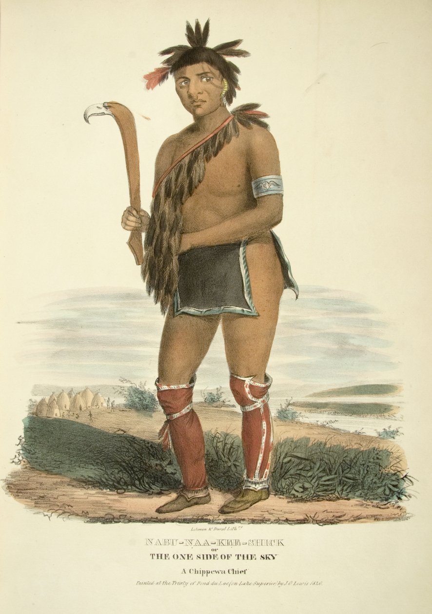 Nabu-naa-kee-shick vagy The One Side of the Sky alkotó: James Otto Lewis