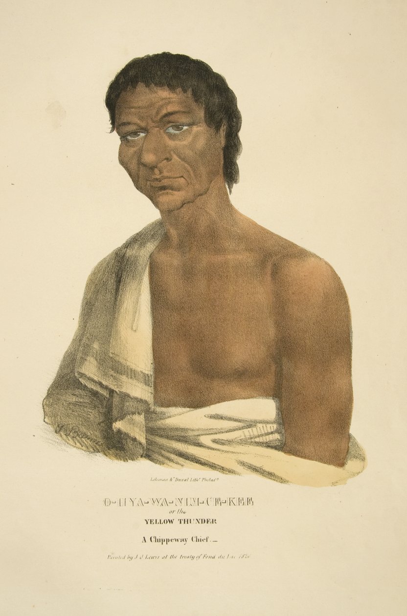O-hya-wa-nim-ce-kee vagy a Yellow Thunder alkotó: James Otto Lewis