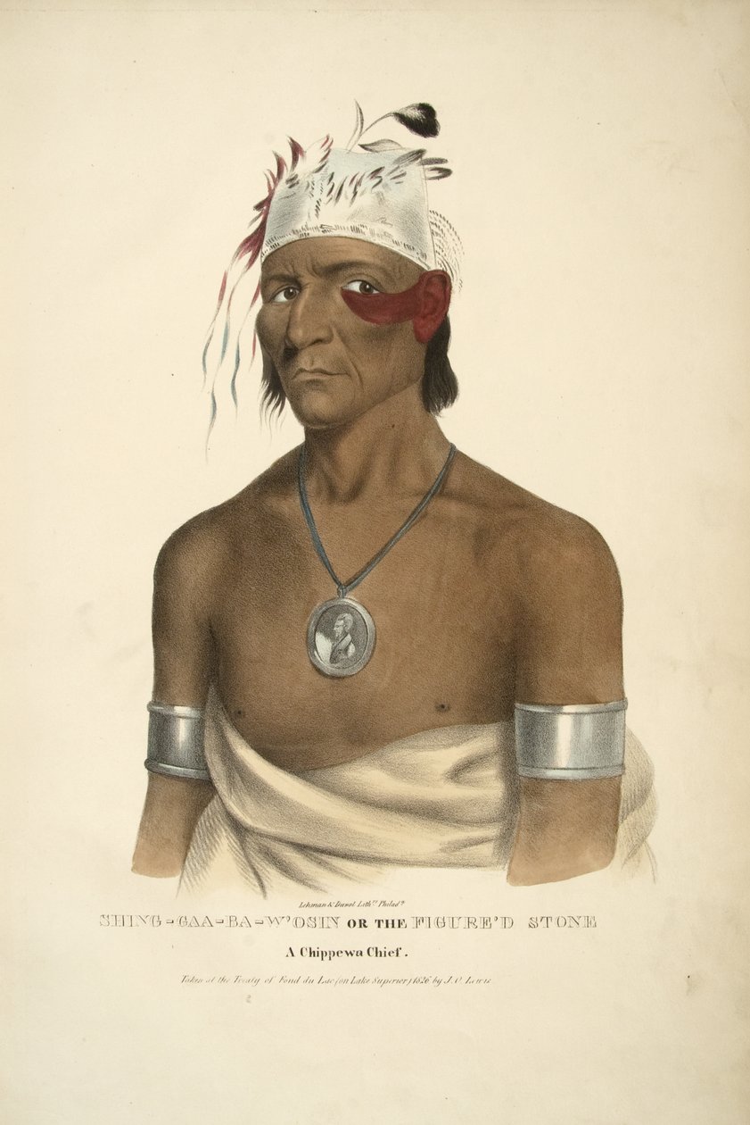 Shing-Gaa-Ba-Wosin vagy az alakos kő alkotó: James Otto Lewis