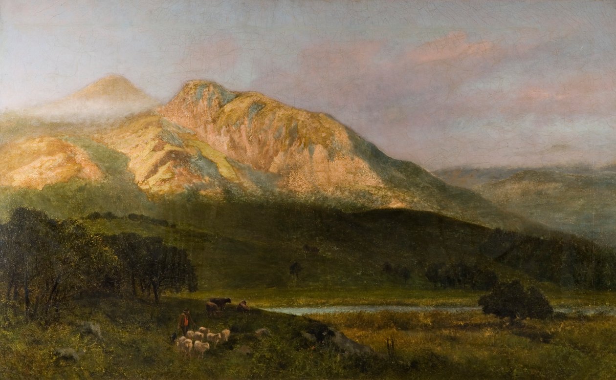 Napfelkelte Loughrigg, Cumbria alkotó: James Peel