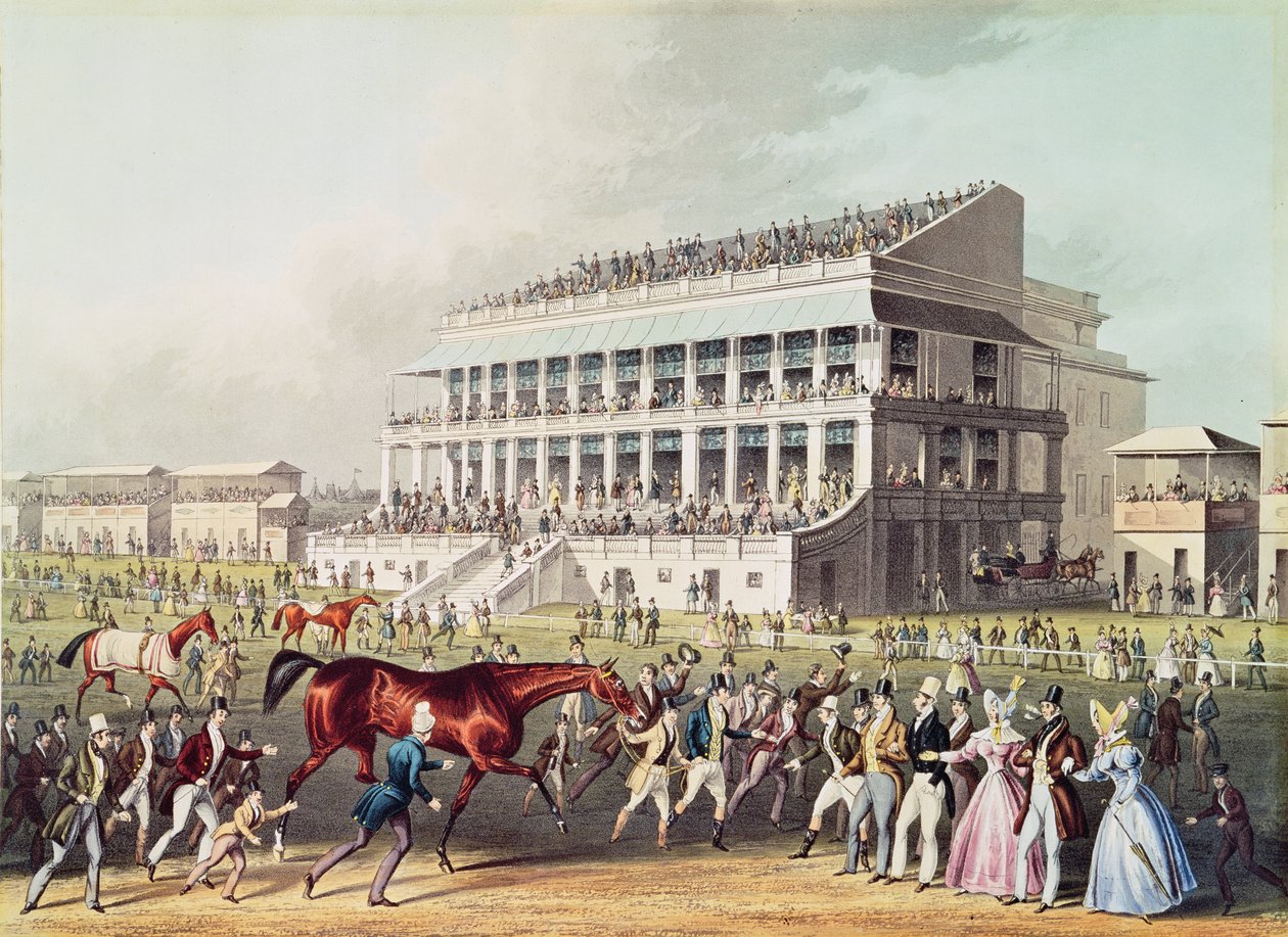 Bay Middleton, a Derby győztese, 1836 alkotó: James Pollard