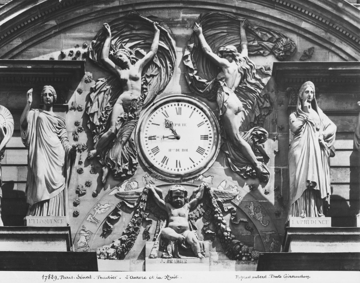 Palais du Luxembourg oromfala, 1840 (részlet) (lásd még: 346521) alkotó: James Pradier