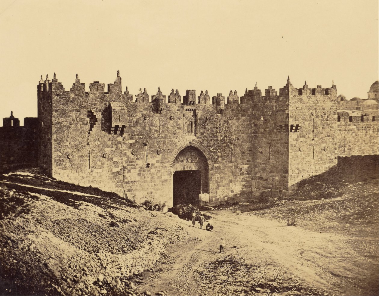 (A damaszkuszi kapu) alkotó: James Robertson