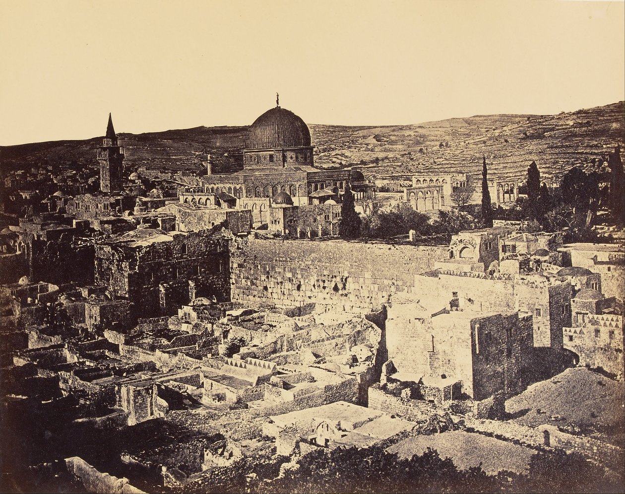 A Moriah -hegy és az Omar -mecset alkotó: James Robertson