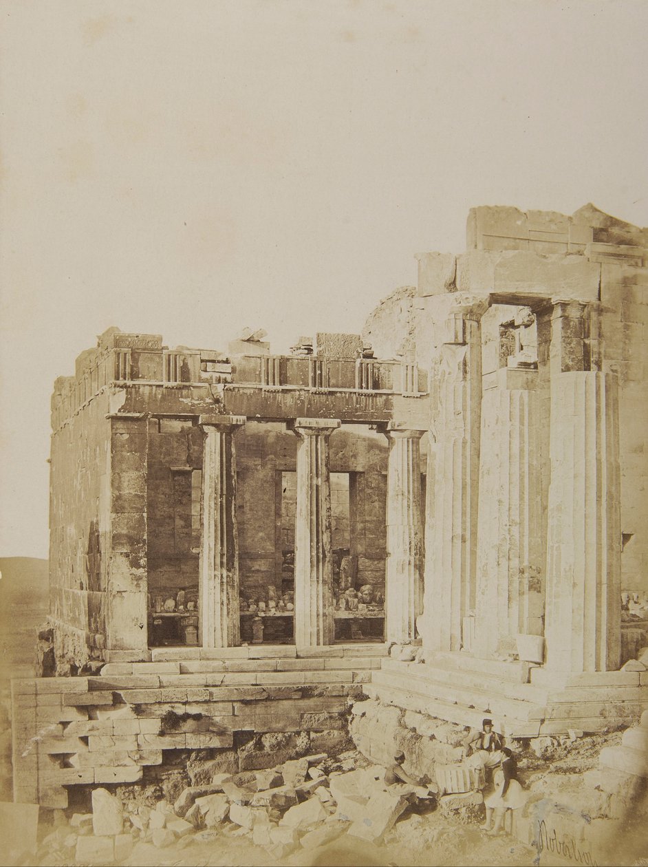 A Propylaea északi szárnya délnyugat felől alkotó: James Robertson