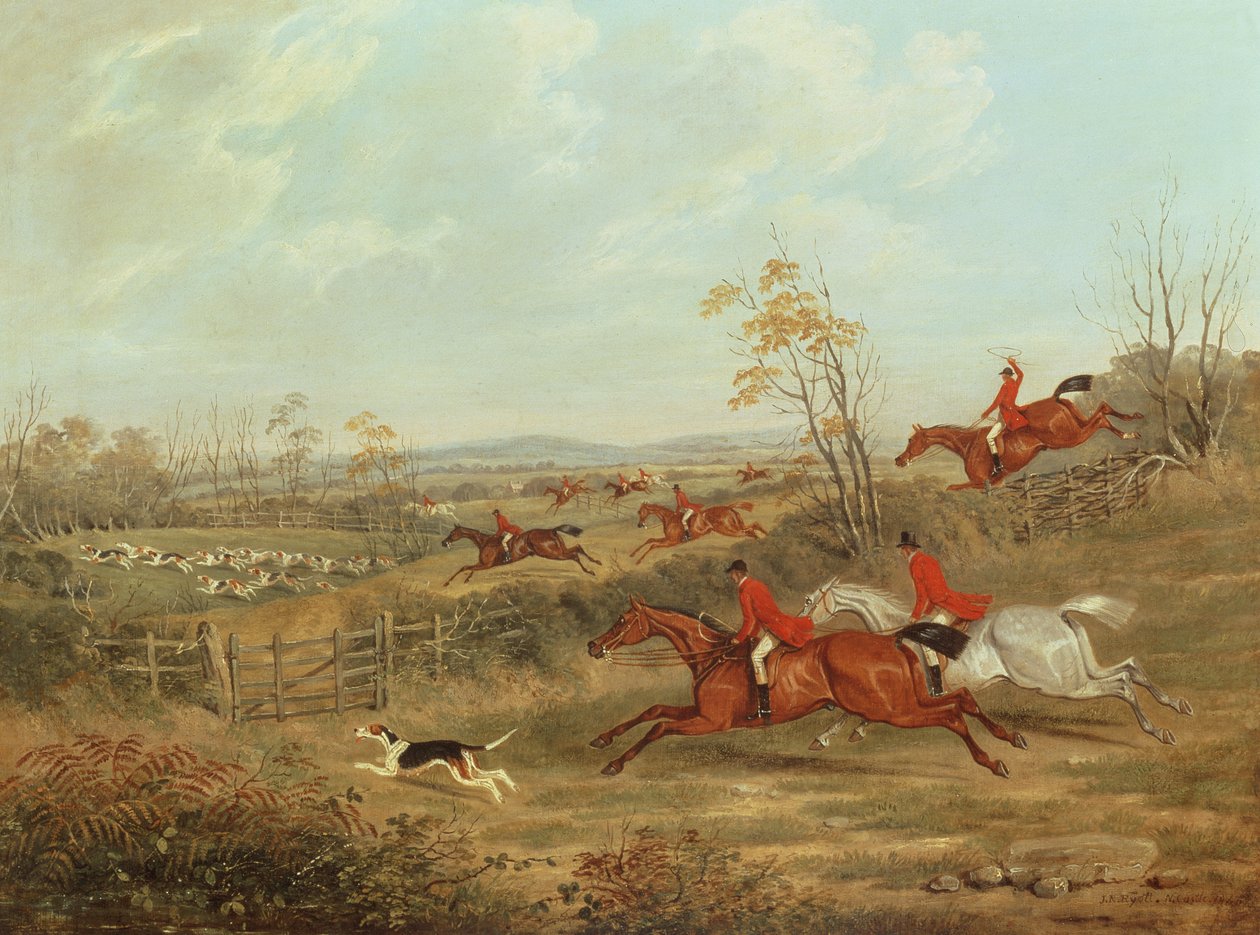 Teljes kiáltásban, 1846 alkotó: James Russell Ryott