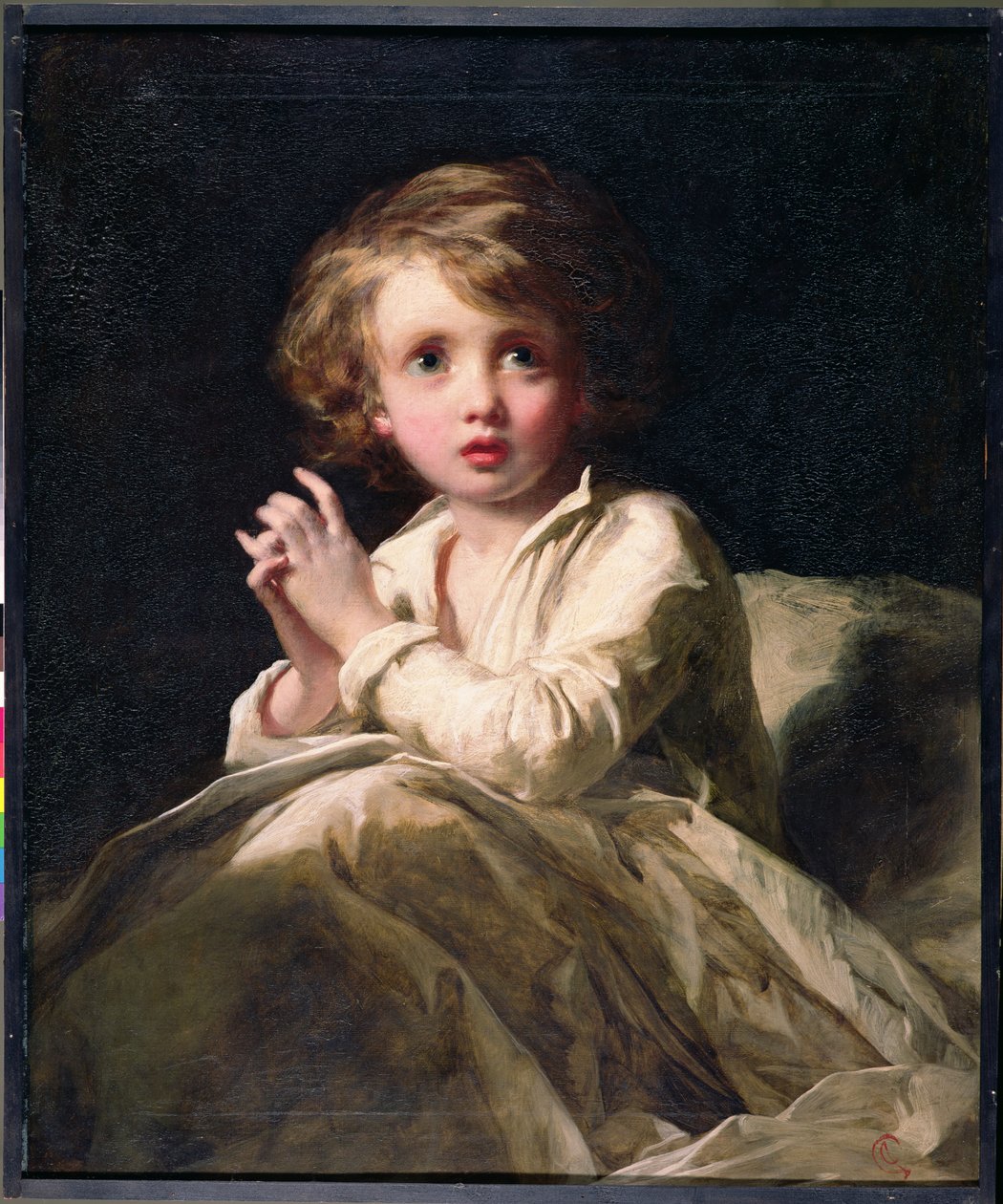 A kis Sámuel, 1853 körül alkotó: James Sant