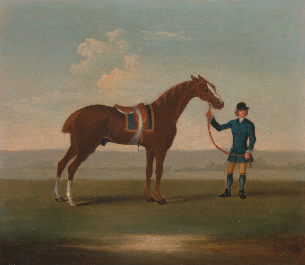 A négy lóportré egyike alkotó: James Seymour