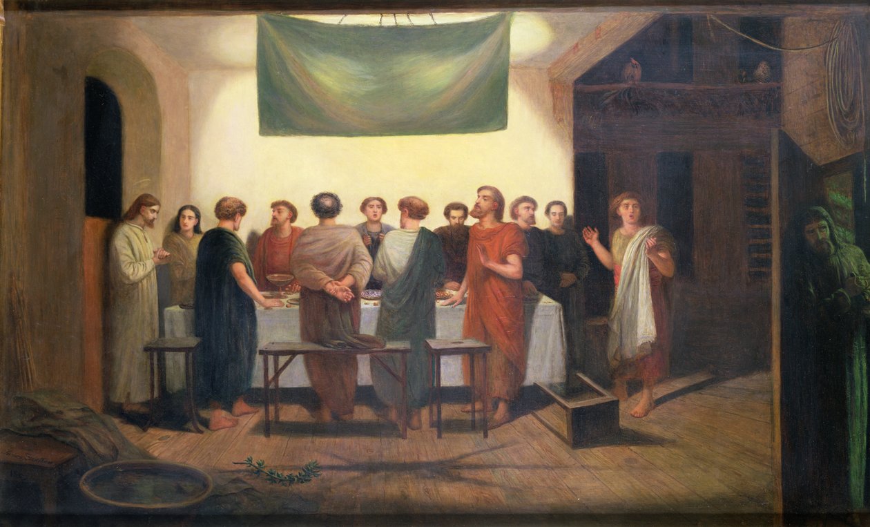 Az utolsó vacsora alkotó: James Smetham